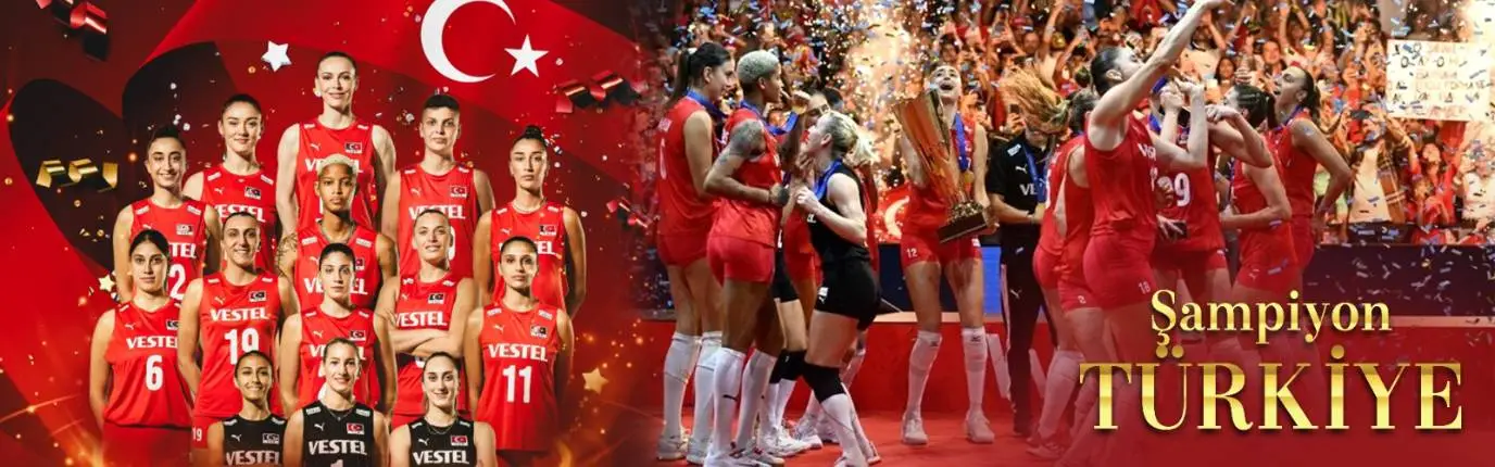 THE NATIONAL TURKISH WOMEN VOLLEYBALL TEAM DID IT AGAIN!