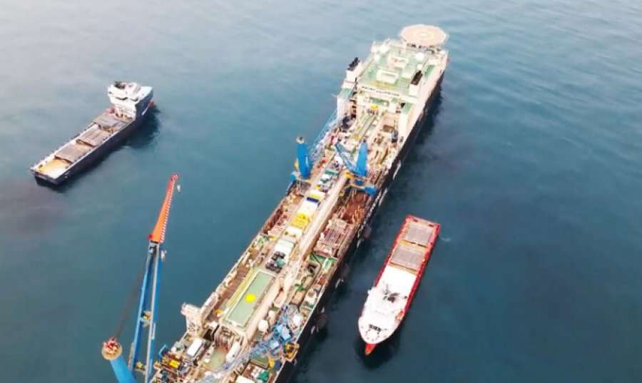 Türkiye STARTED LAYING A DEEP-WATER PIPELINE TO TRANSPORT BLACKSEA GAS