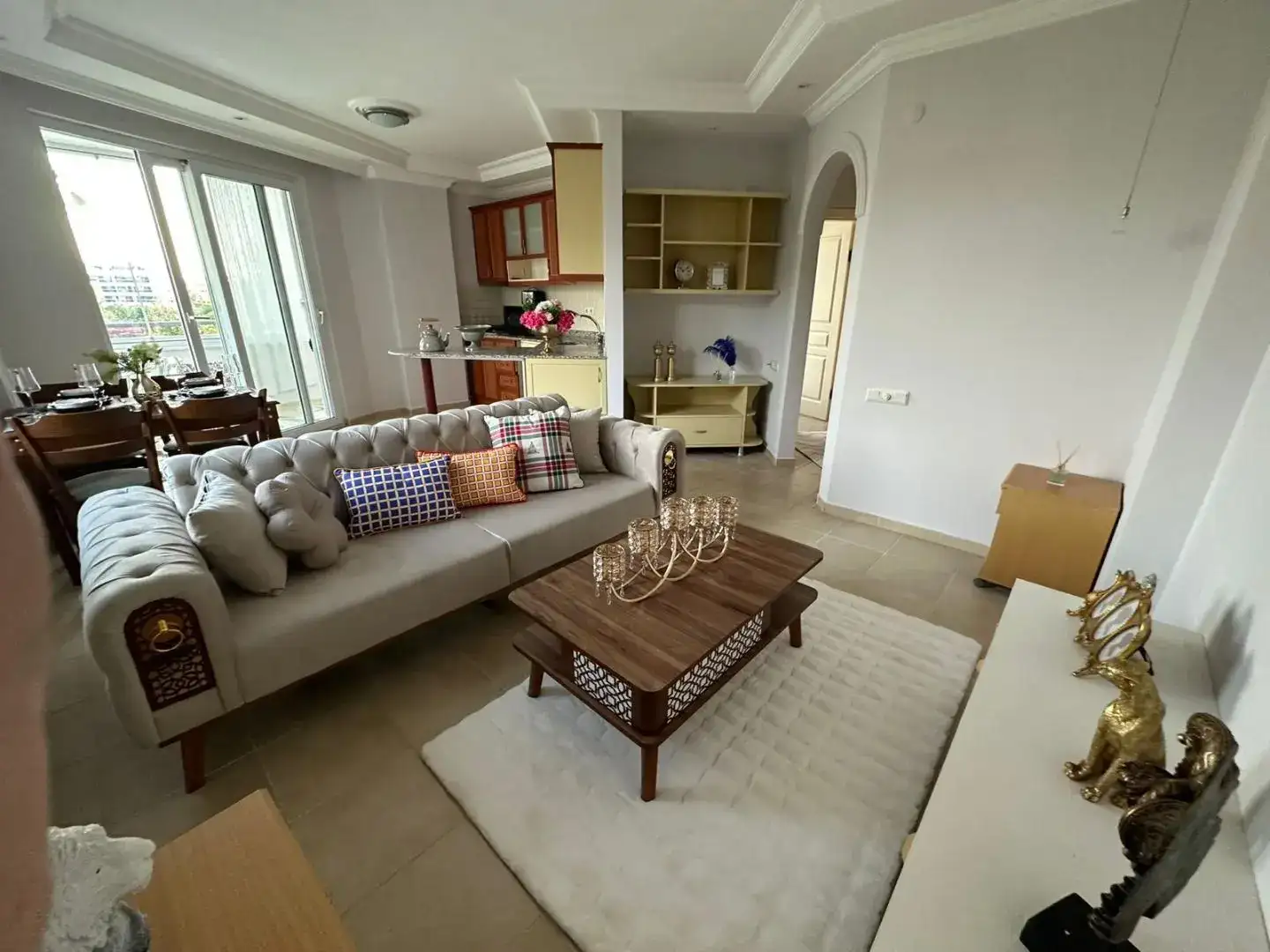 1+1 FULLY FURNİSHED APARTMENT FOR SALE İN TOSMUR-ALANYA