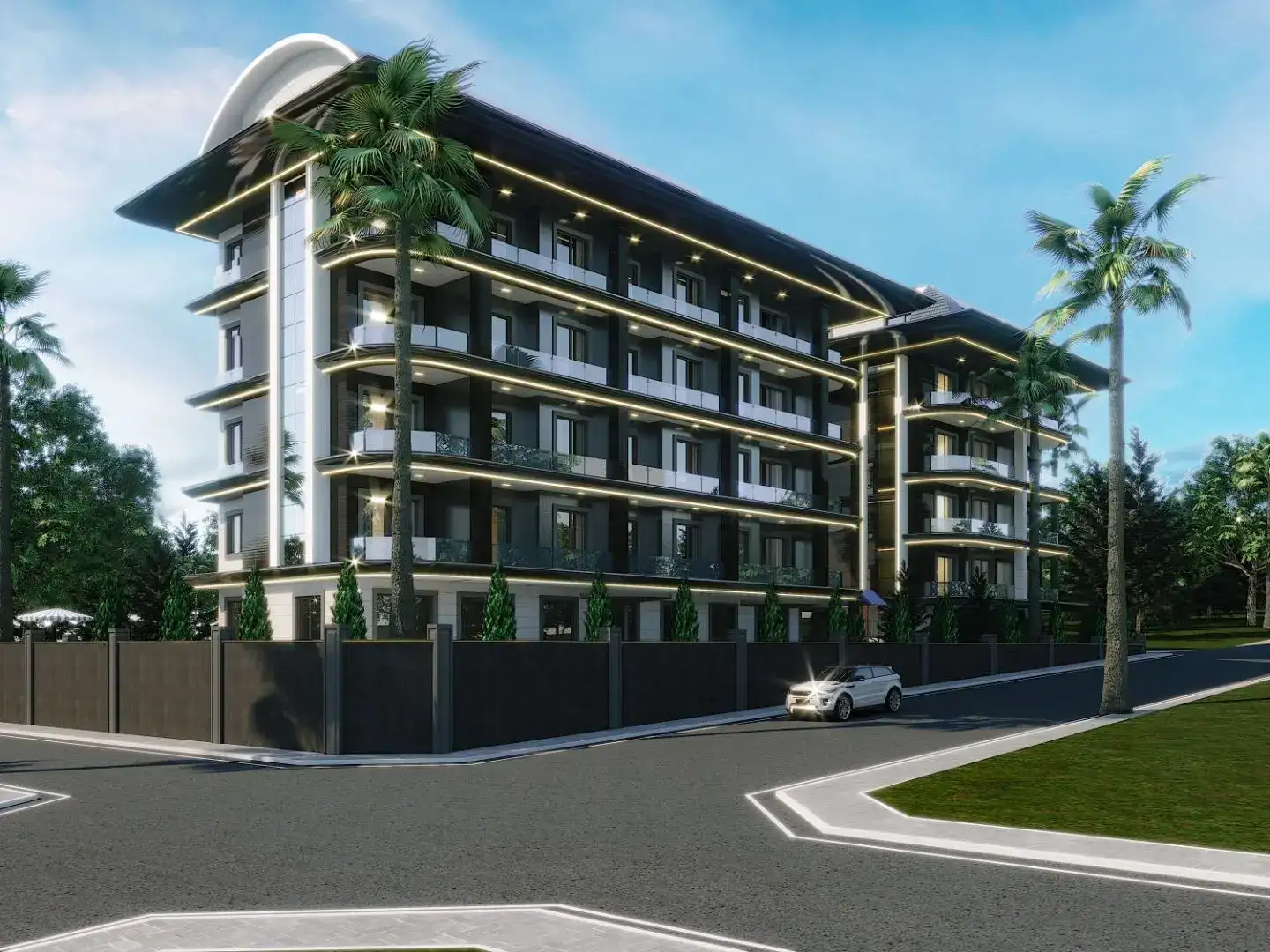 NEW RESIDENTIAL COMPLEX IN AN EXCELLENT LOCATION - ALANYA CENTER