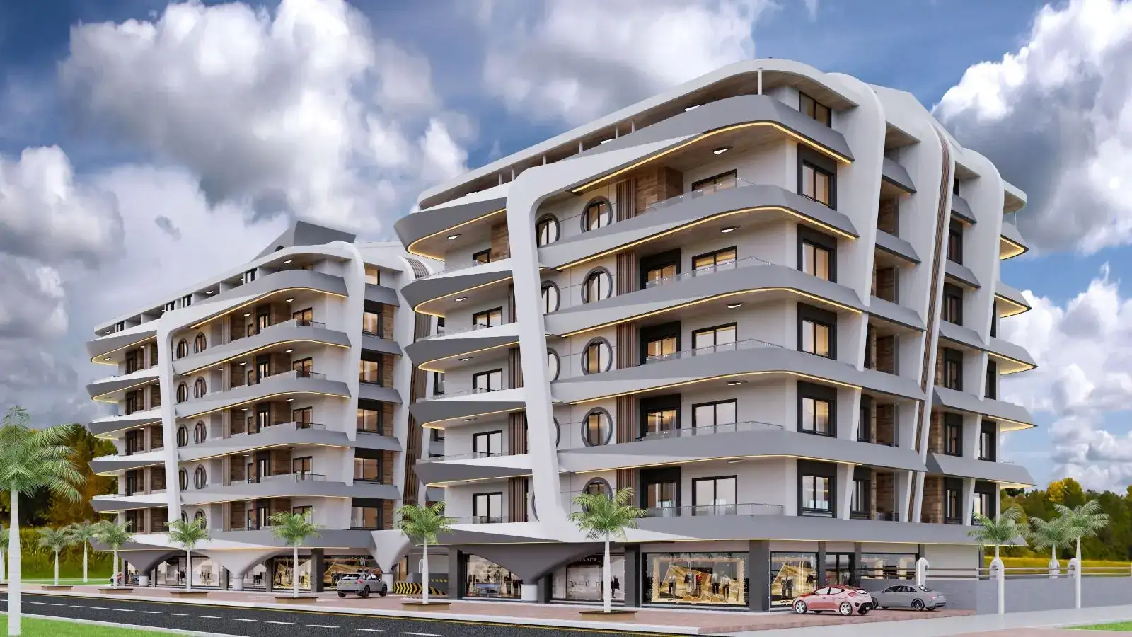 NEW RESIDENTIAL PROJECT FOR SALE IN GAZİPAŞA - FULL FACILITY