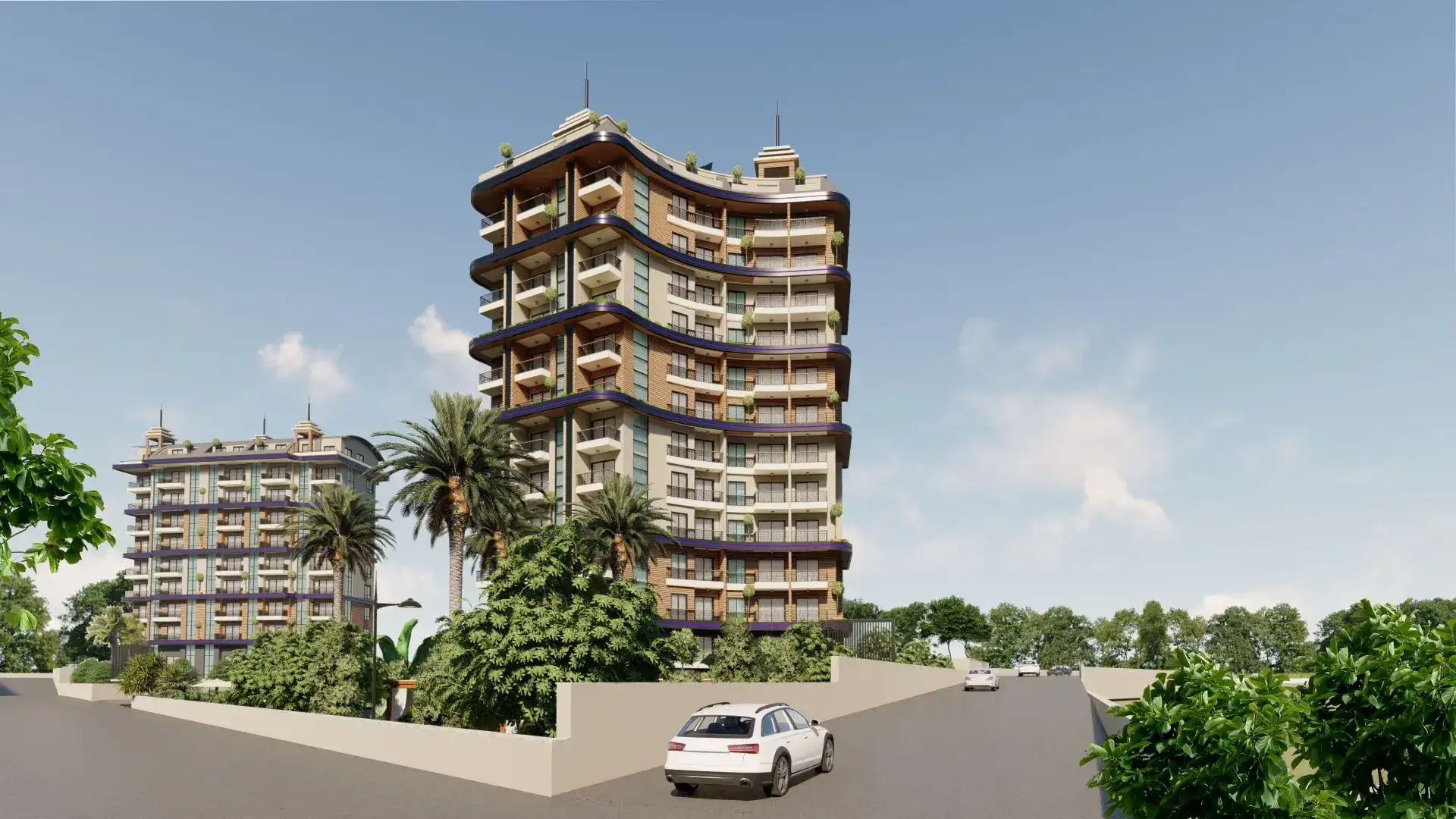 NEW UNDER CONSTRUCTION PROJECT FOR SALE LOCATED IN MAHMUTLAR