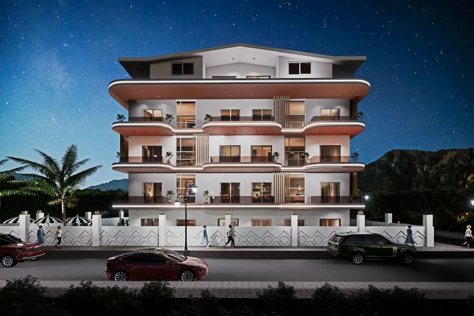 NEW BOUTIQUE PROJECT UNDER CONSTUCTION IN THE CENTER OF GAZİPAŞA
