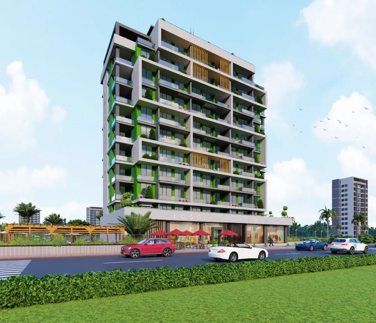 PROJECT OF A NEW RESIDENTIAL COMPLEX IN MERSIN