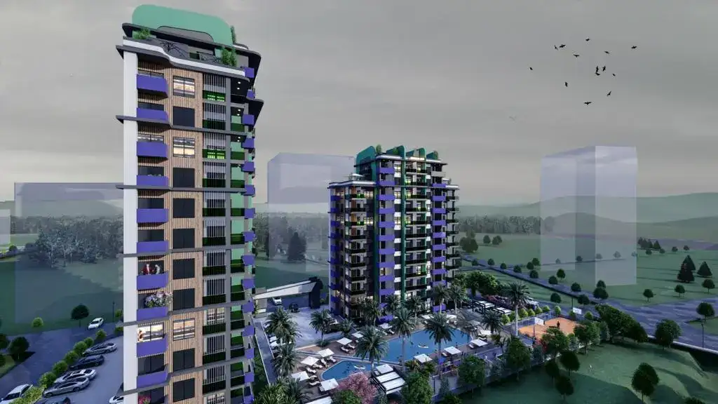 NEW PROJECT / RESIDENTIAL COMPLEX IN MERSIN 900M TO THE SEA
