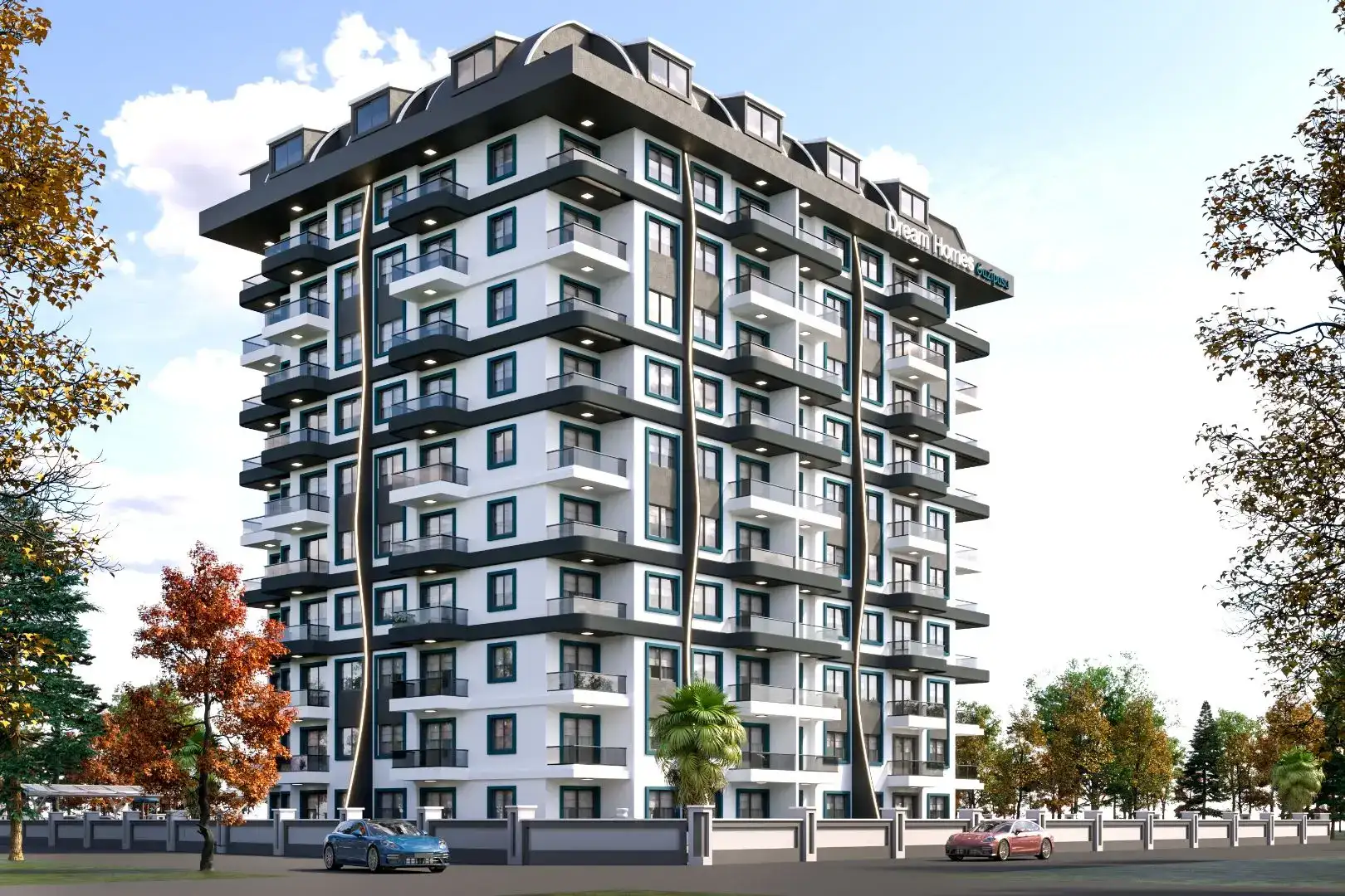 PROJECT OF A NEW RESIDENCE 750M FROM THE SEA IN GAZİPAŞA