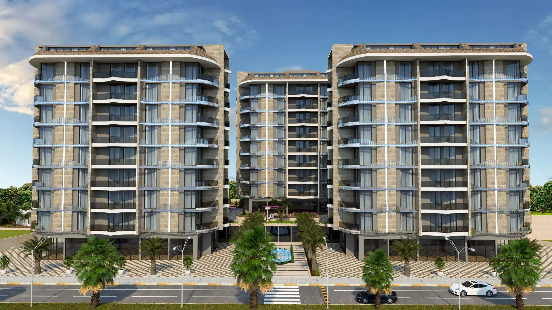 PREMIUM PROJECT 100 M FROM THE SEA IN TOSMUR DISTRICT
