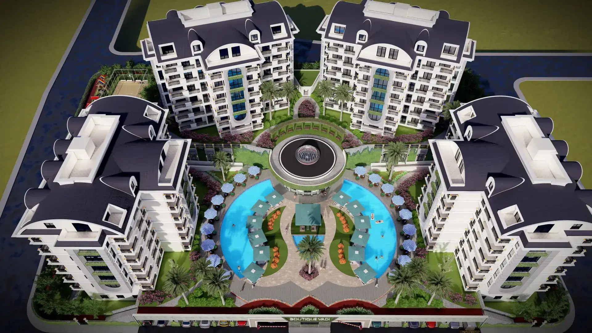 PROJECT OF A HOTEL-TYPE RESIDENTIAL COMPLEX IN CHIPLAKLY