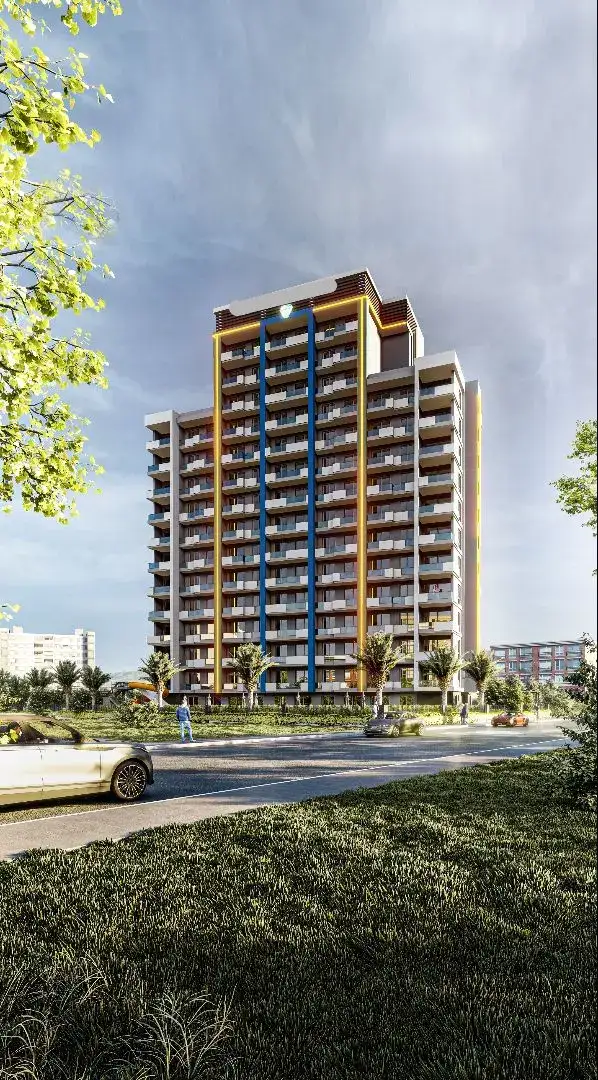 PROJECT OF NEW RESIDENTIAL COMPLEX IN MERSIN 600M FROM THE SEA