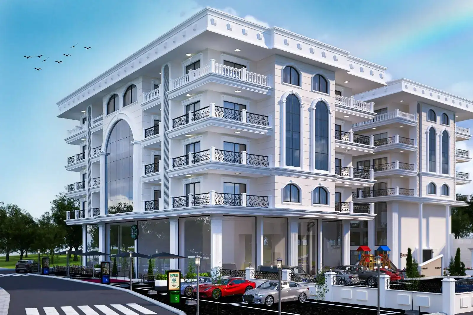 NEWLY BUILT LUXURY PROJECT READY TO MOVE IN FOR SALE IN ALANYA CENTER