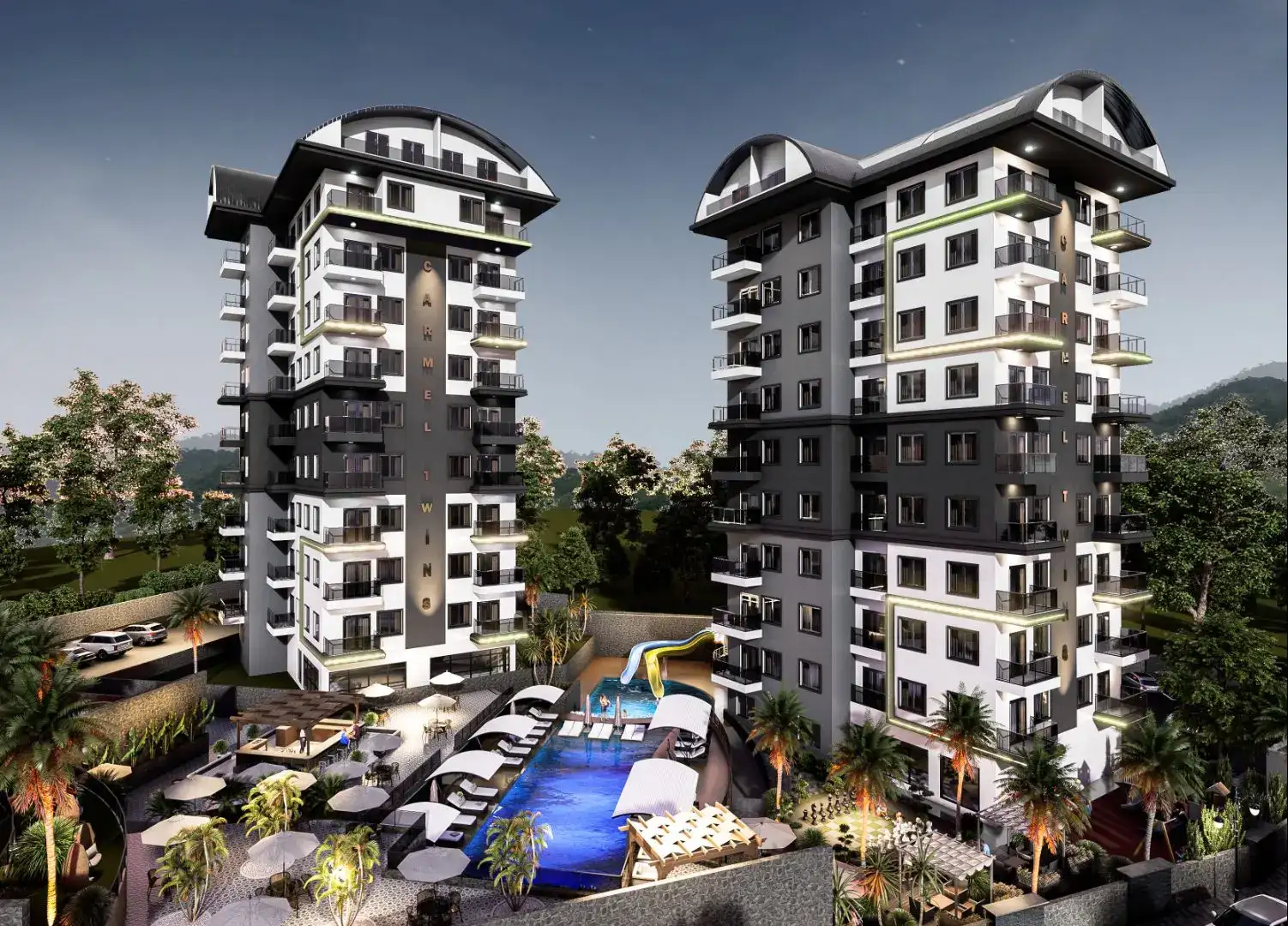 NEW PROJECT OF RESIDENTIAL COMPLEX IN ALANYA AVSALLAR DISTRICT