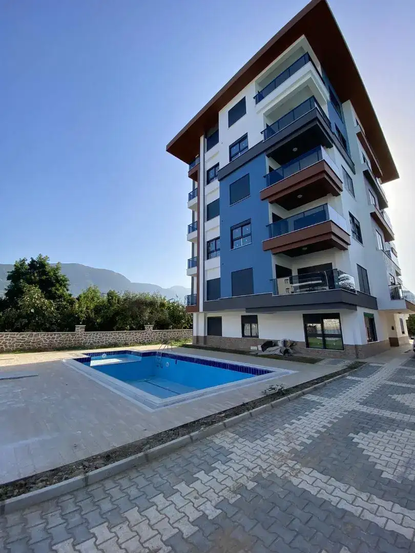4+1 DUPLEX FOR SALE İN THE NEWLY BUILT İN KESTEL-ALANAY