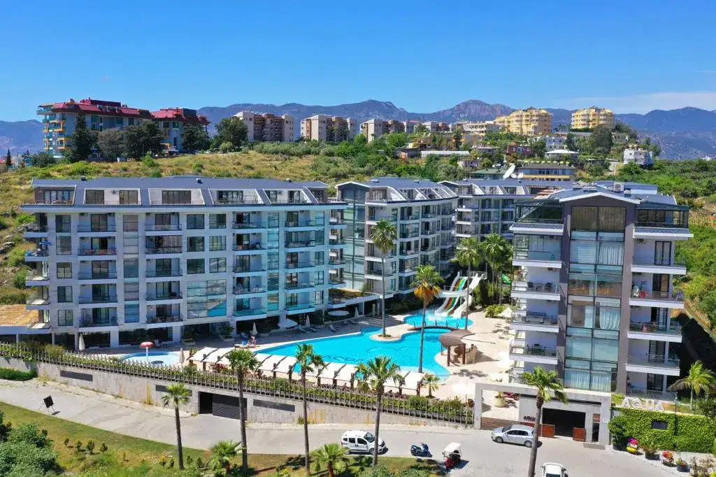 1+1 FLAT FOR SALE IN KESTEL DISTRICT -ALANYA - FULL ACTIVITY