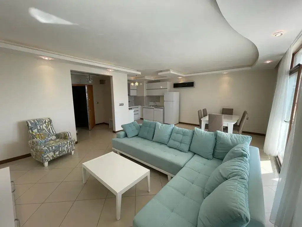 3+1 DUPLEX FOR SALE WİTH A LARGE OVER LOOKİNG THE SEA-MAHMUTLAR-ALANYA