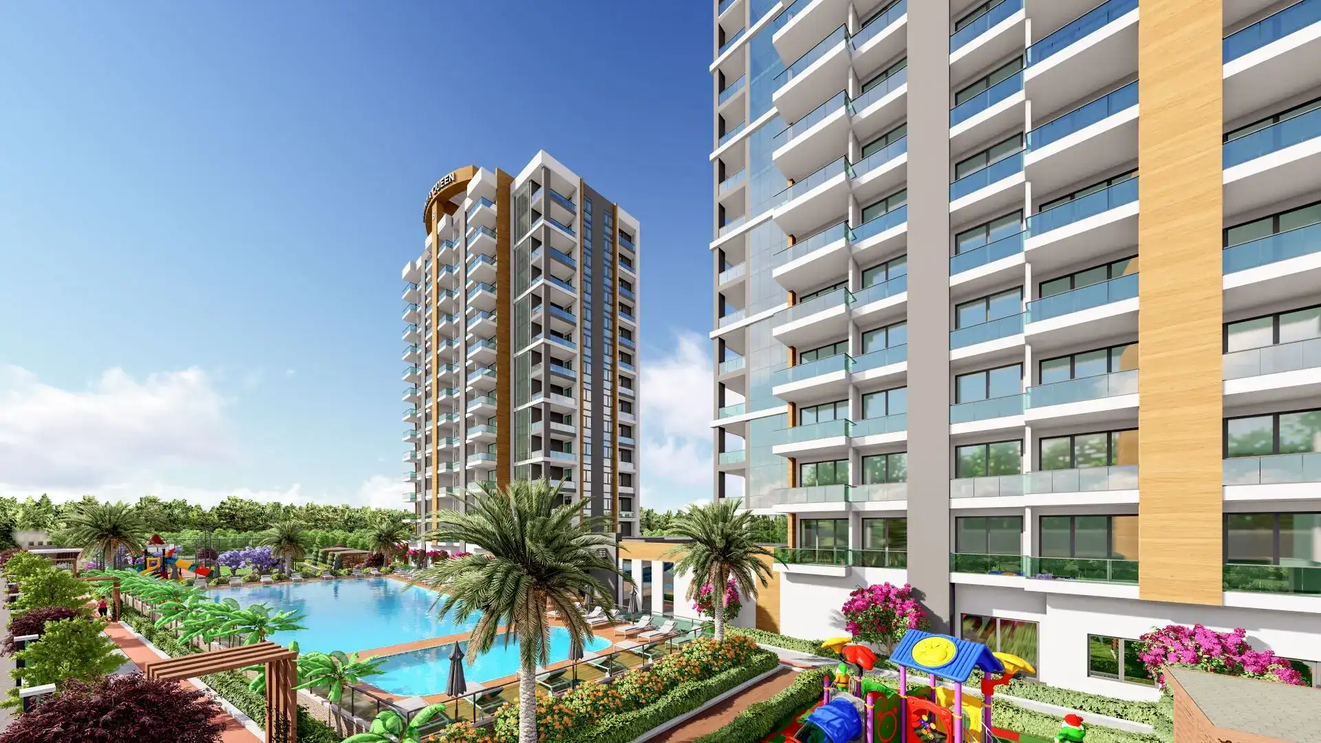 NEW PROJECT WITH ALL AMENITIES IN THE CITY OF MERSIN, TOMUK DISTRICT