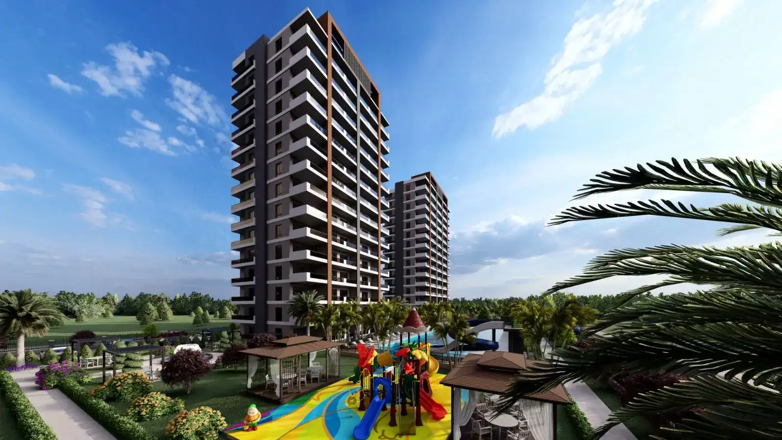 NEW PROJECT OF RESIDENTIAL COMPLEX IN MERSIN ARPAÇBAHŞİŞ DISTRICT