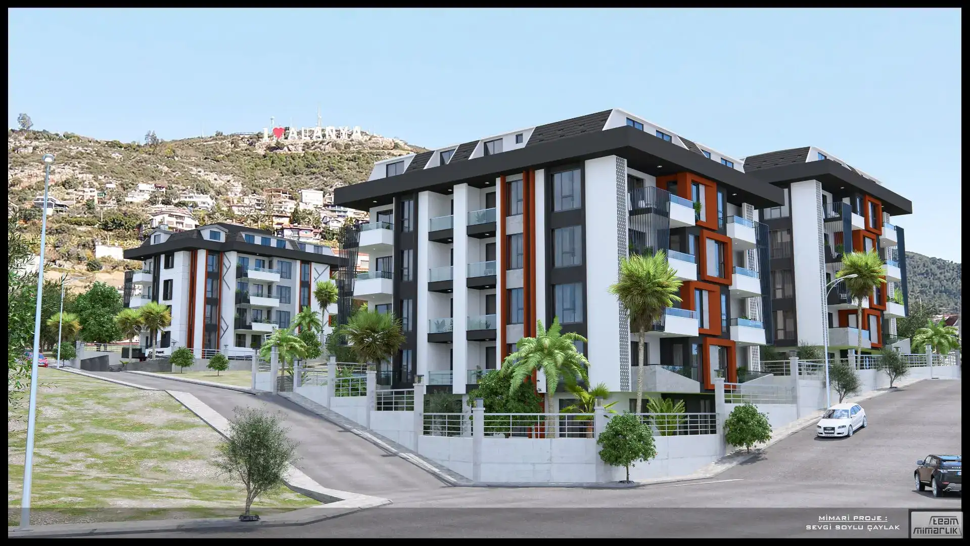 PROJECT OF A PREMIUM CLASS RESIDENTIAL COMPLEX IN THE CENTER OF ALANYA