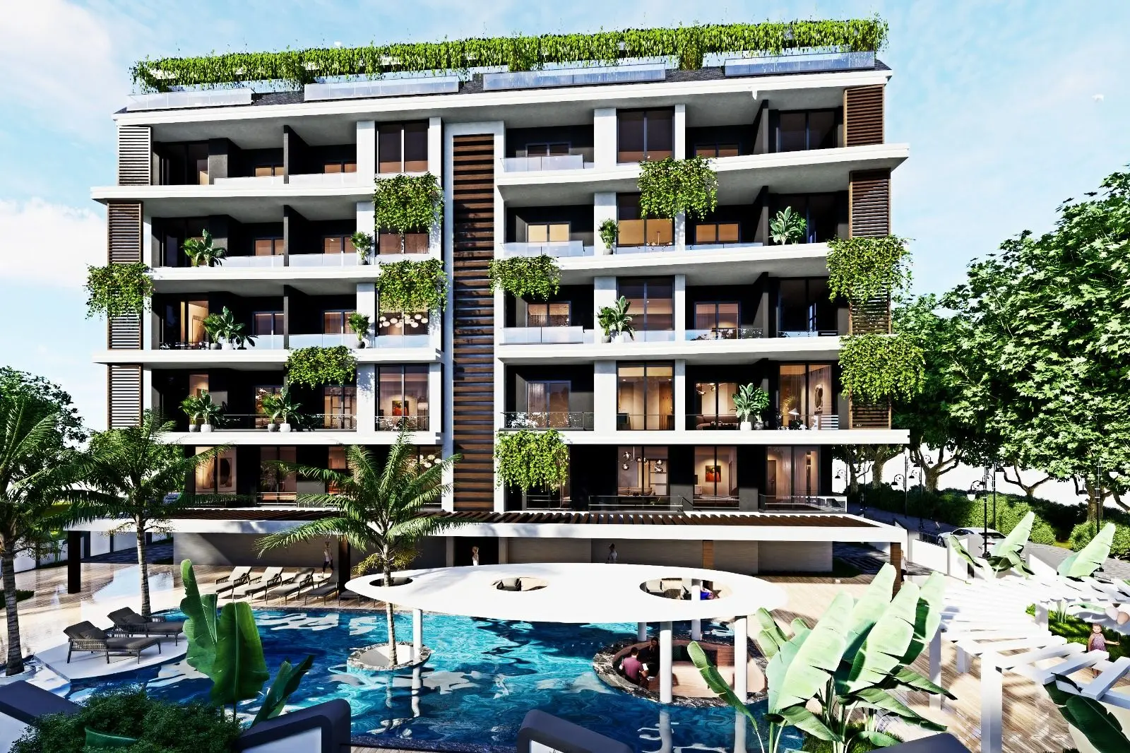 PROJECT OF A RESIDENTIAL COMPLEX IN THE PARADISE LIKE CITY OF GAZIPAŞA