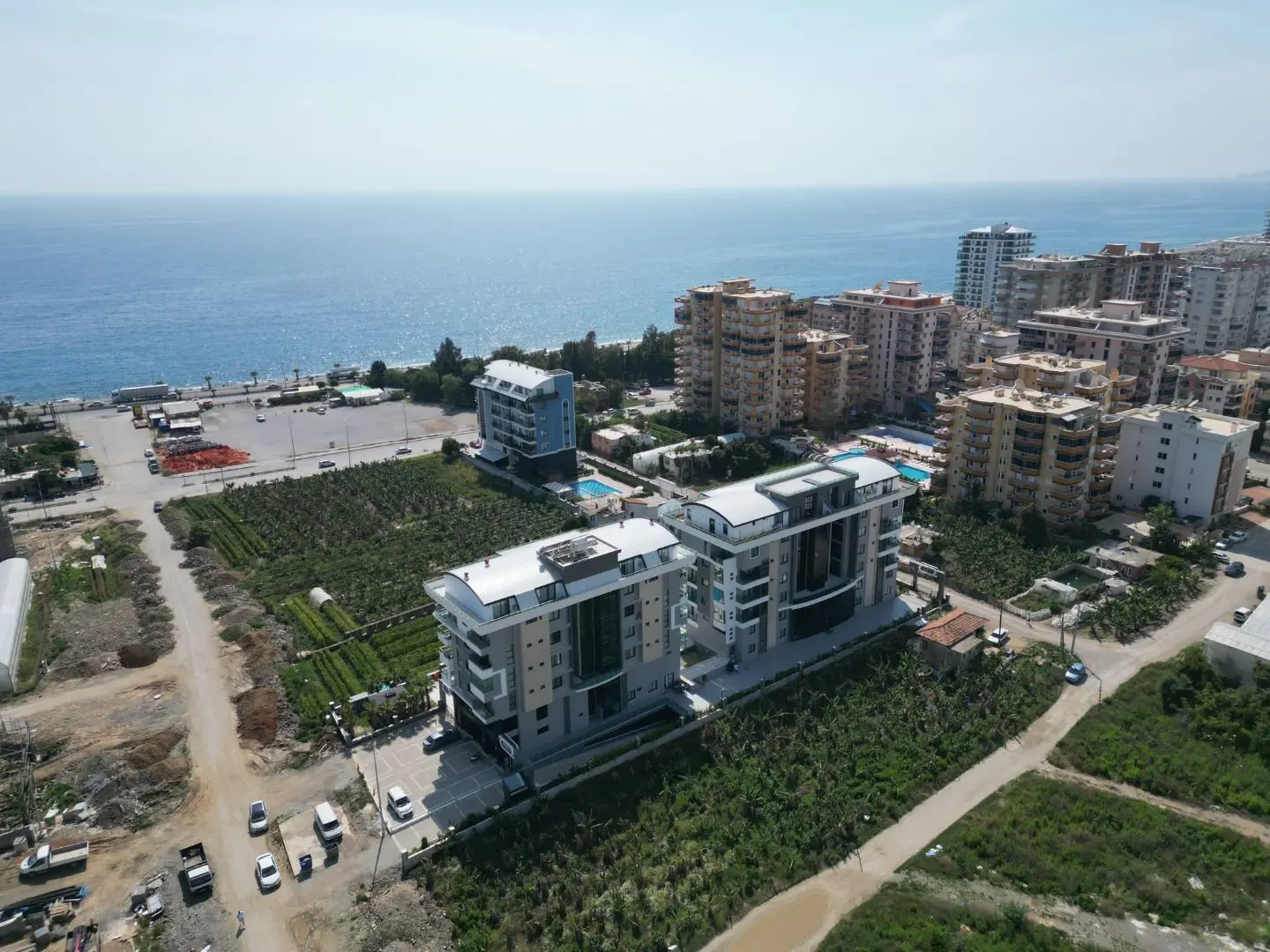 2 BEDROOM APARTMENT IN KARGICAK WITH FULL SEA AND NATURE VIEW