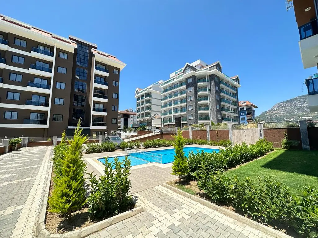 1+1 NEWLY BUİLT APARTMENT FOR SALE İN KESTEL-ALANYA