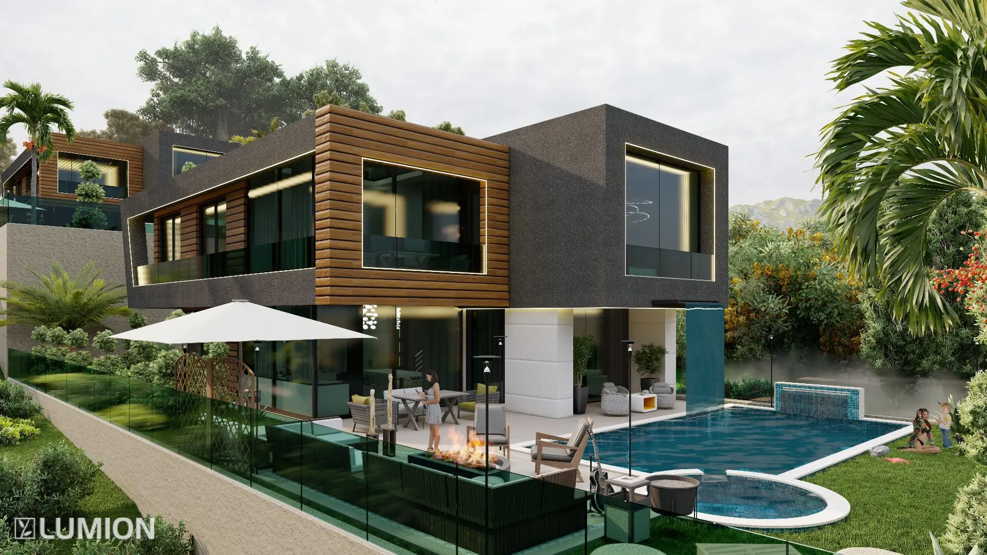 LUXURY VILLAS WITH PANORAMIC VIEWS OF THE WHOLE ALANYA IN BEKTAŞ