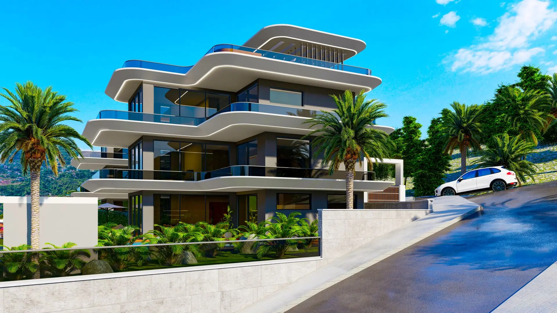 VILLA PROJECT WITH AMAZING VIEWS IN THE BEST AREA OF ALANYA BEKTAŞ