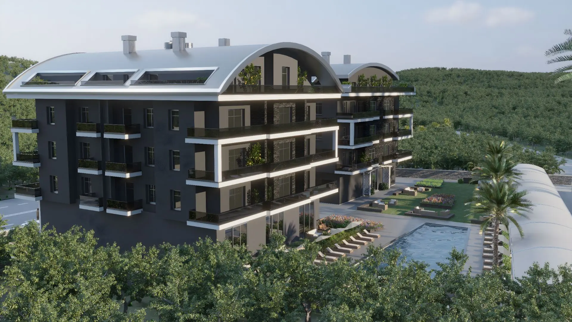 RESIDENTIAL COMPLEX PROJECT IN A POPULAR AREA OF ALANYA, OBA DISTRICT