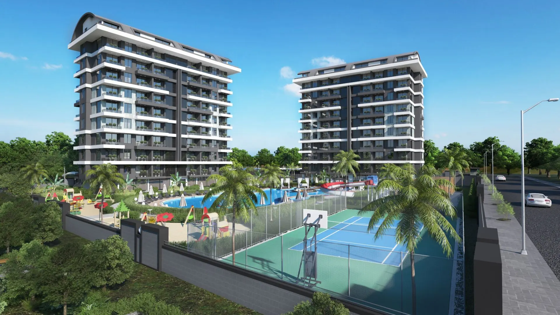 PREMIUM RESIDENTIAL COMPLEX PROJECT IN ALANYA INVESTMENT AREA