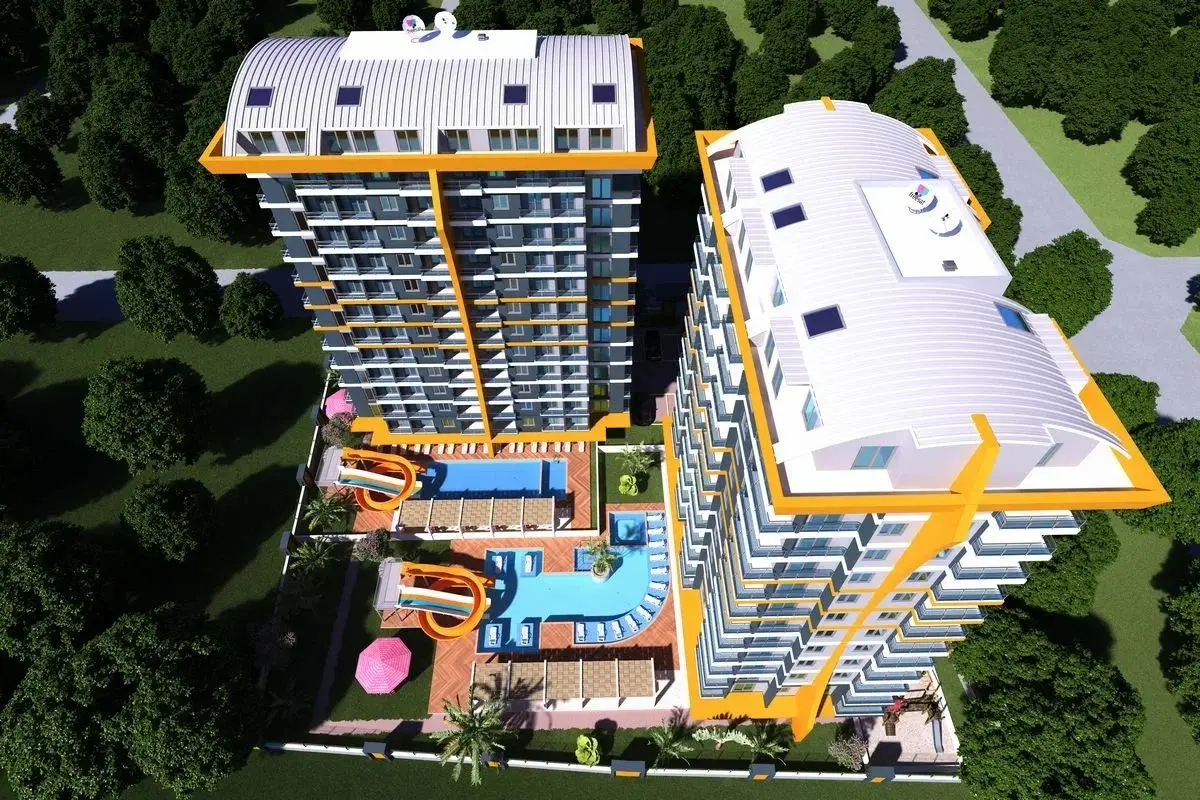 PROJECT IN POPULAR AREA OF ALANYA 50M FROM THE SEA 