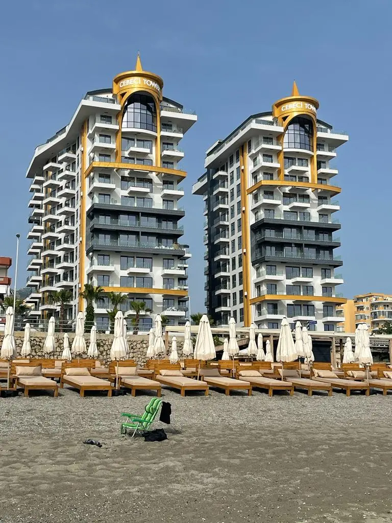 FRONT BEACH LİNE APARTMENT FOR SALE İN THE BEST DESİGN AND QUALİTY