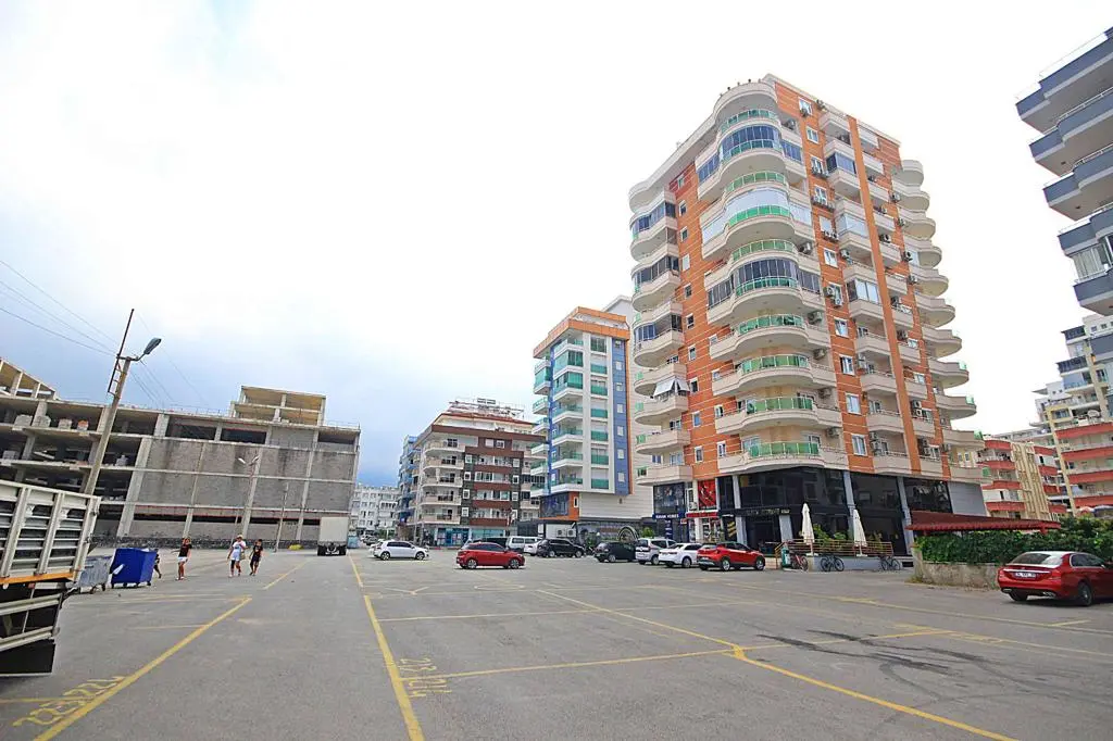 2+1 FURNISHED FLAT WITH SEA VIEW FOR SALE IN ALANYA MAHMUTLAR