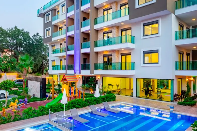4+1 DPX APARTMENT IN A BEAUTIFUL COMPLEX IN OBA-ALANYA