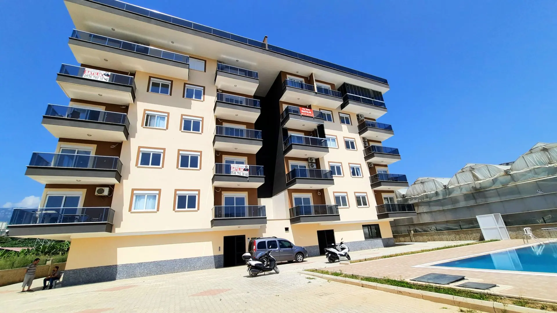  NEWLY BUİLT APARTMENT FOR SALE İN KARGICAK-ALANYA
