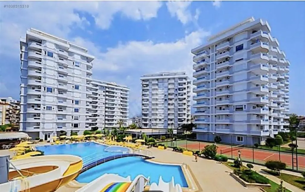 FRONT BEACH LİNE APARTMENT WİTH FUL SEA VİEW-TOSMUR ALANYA