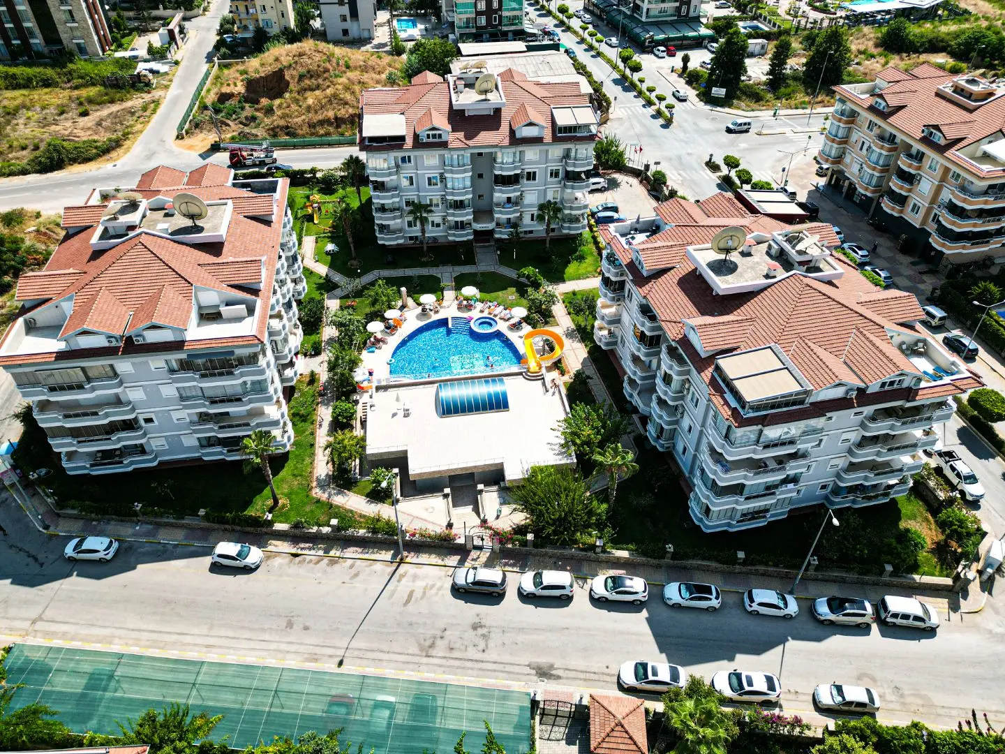 FURNISHED 3+1 DUPLEX (220M²) WITH FULL FACILITY IN OBA-ALANYA