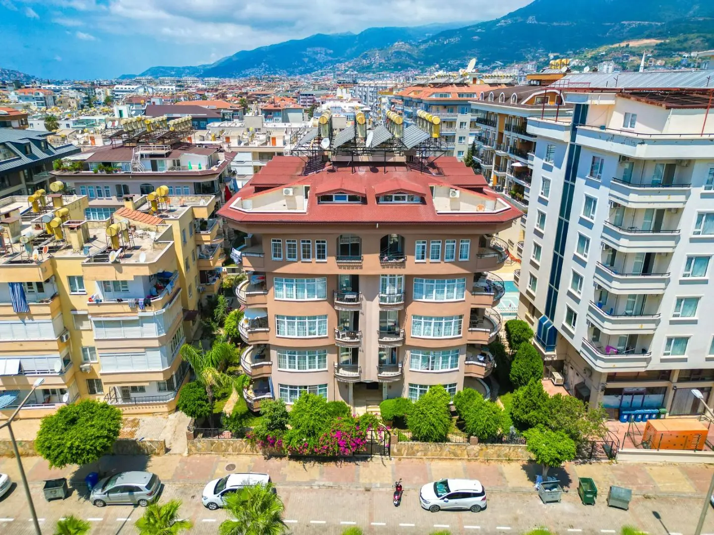 300M FROM THE SEA FURNISHED 2+1 FLAT (100M²) IN OBA-ALANYA