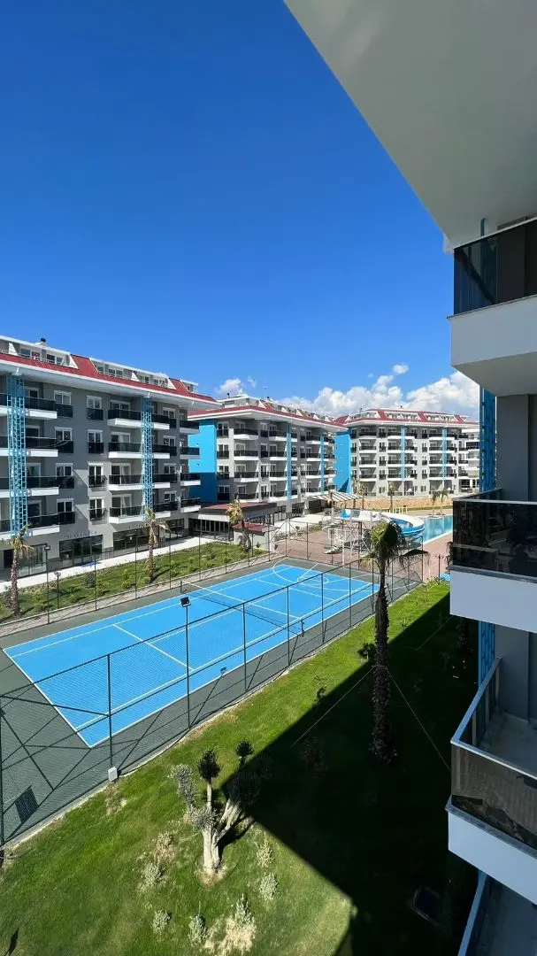 1+1 APARTMENT FOR SALE IN A FULL FACILITY COMPLEX IN KESTEL-ALANYA