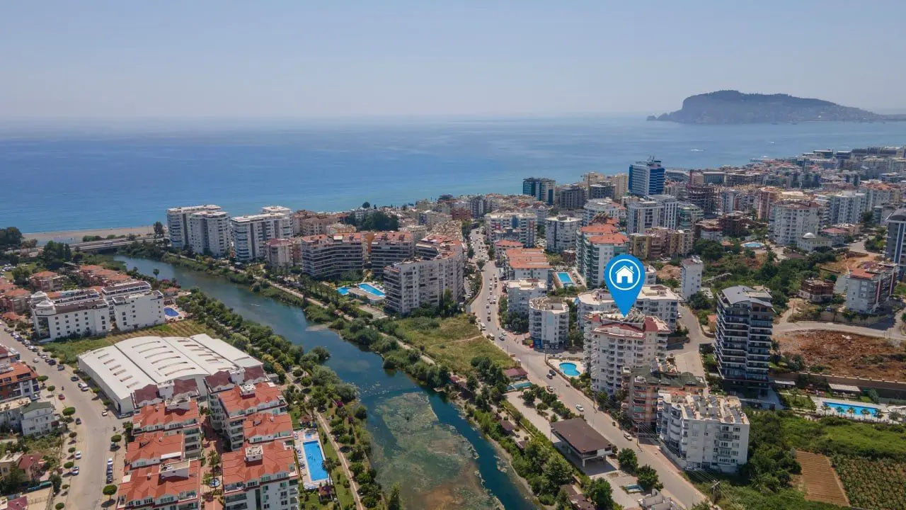 300M FROM THE SEA 2+1 APARTMENT IN TOSMUR-ALANYA