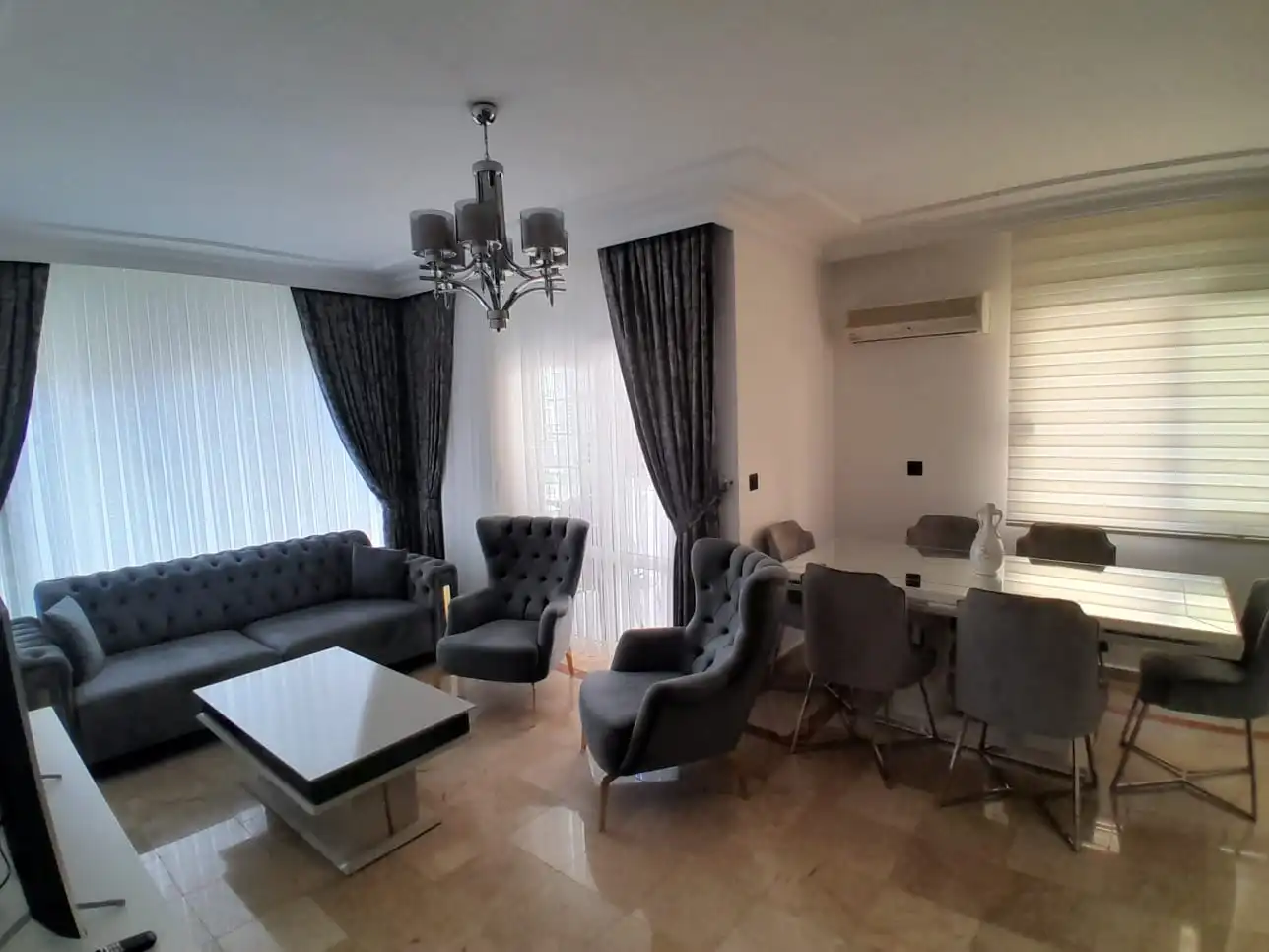 FURNISHED 2+1 APARTMENT IN OBA JUST 300M FROM THE SEA -ALANYA