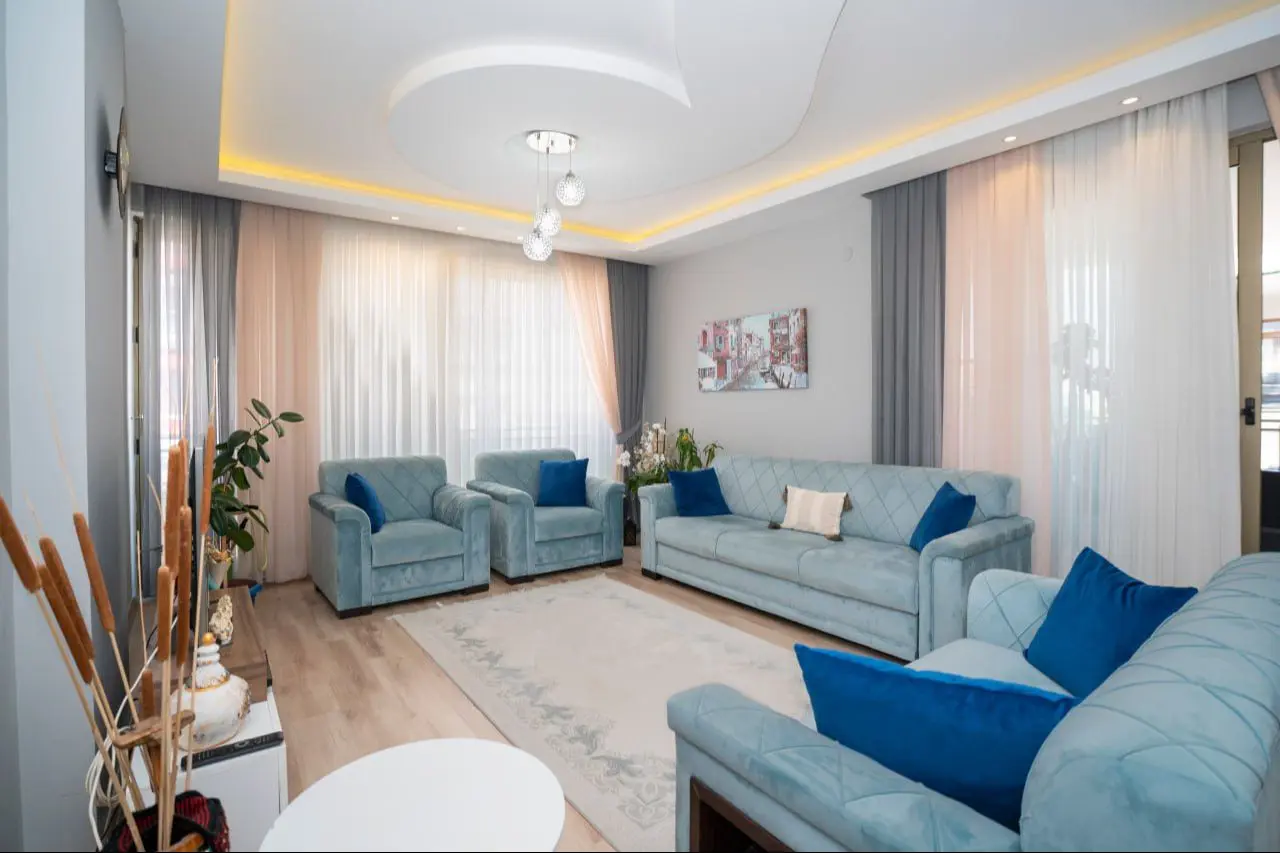 FULLY FURNISHED 3+1 APARTMENT (180M²) FOR SALE IN OBA-ALANYA