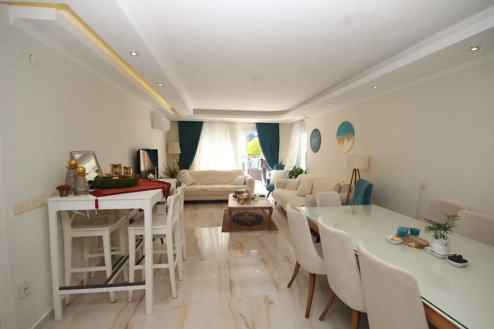 2+1 FULL ACTİVİTY APARTMENT FOR SALE İN CİKCİLLİ- ALANYA