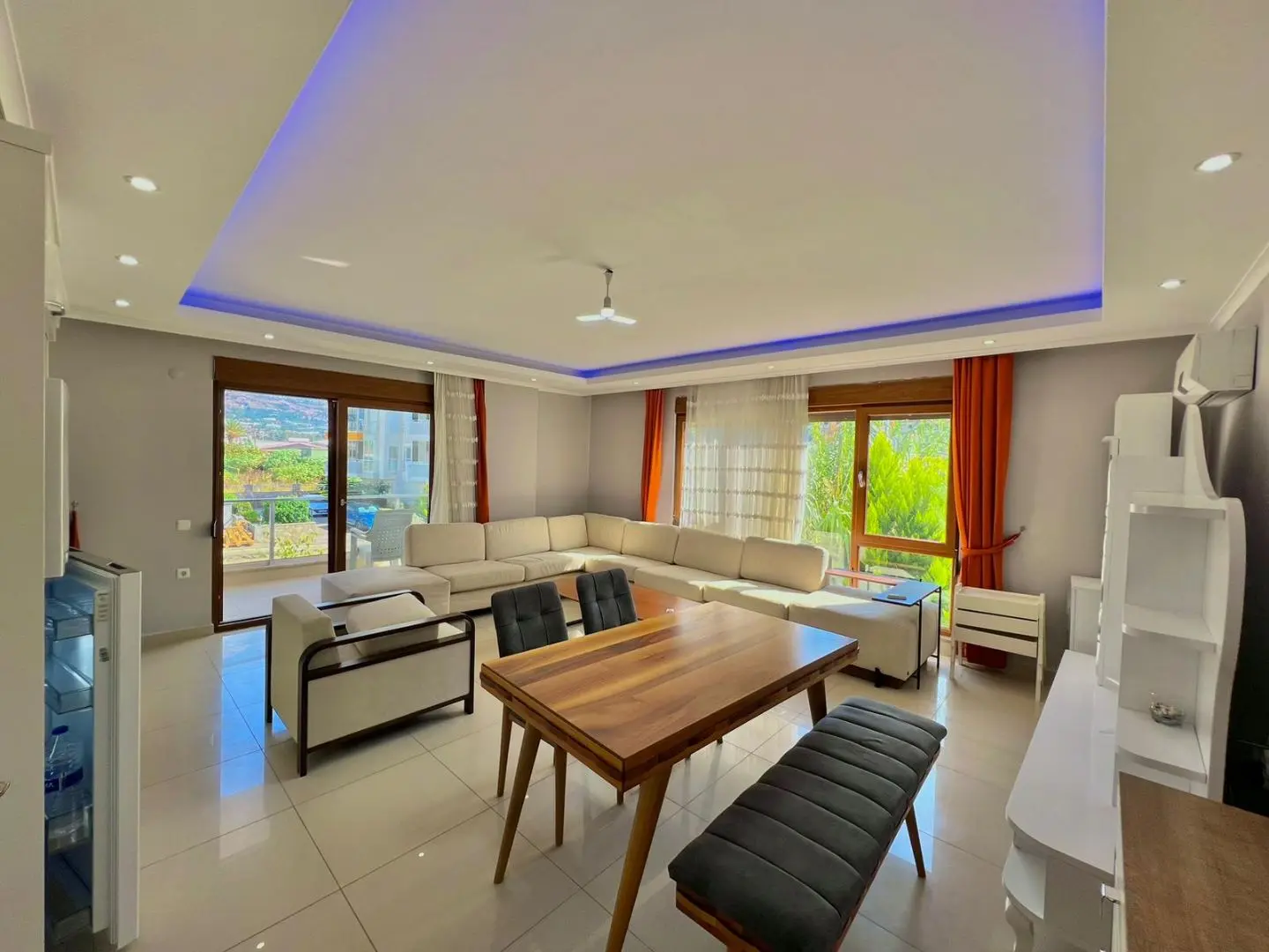 2+1 FULLY FURNISHED FLAT FOR SALE IN ALANYA KESTEL