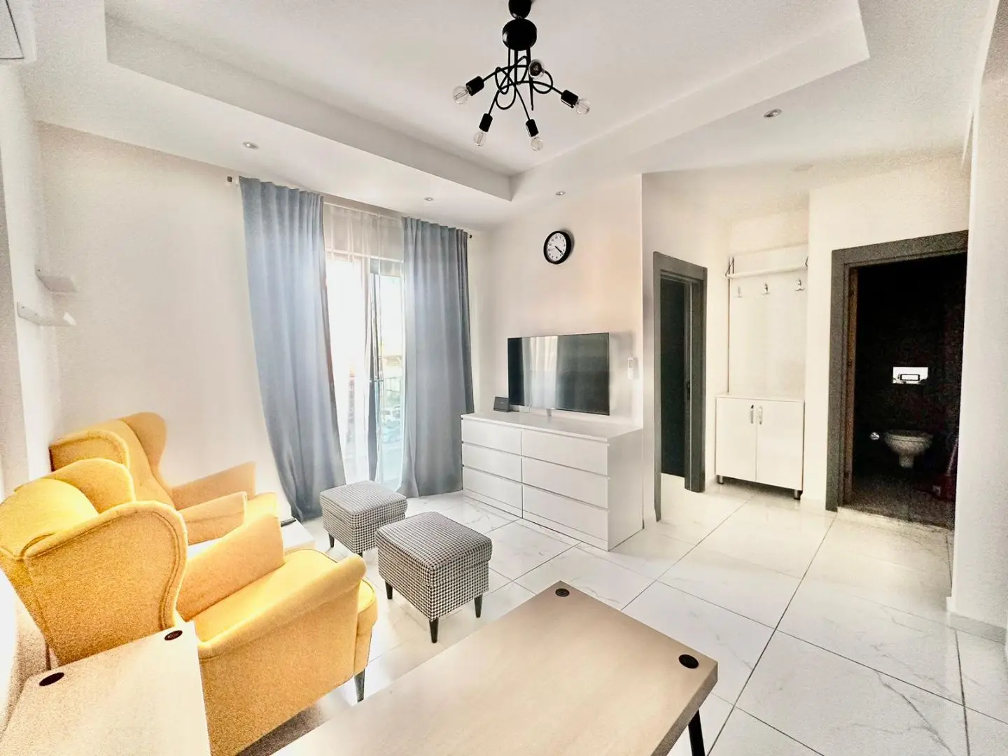FULLY FURNISHED 1+1 FLAT IN ALANYA TOSMUR 50 M²