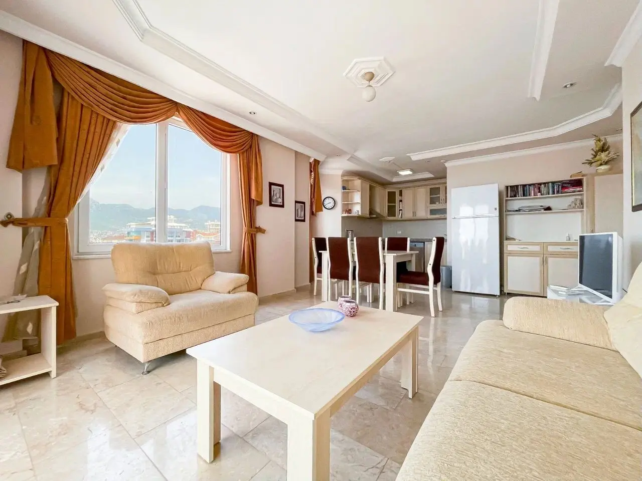 3+1 DUPLEX FLAT WITH SEA VIEW IN TOSMUR