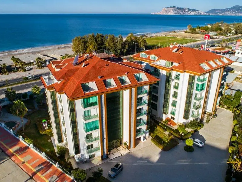FRONT BEACH LINE 1+1 APARTMENT FOR SALE IN KESTEL-ALANYA