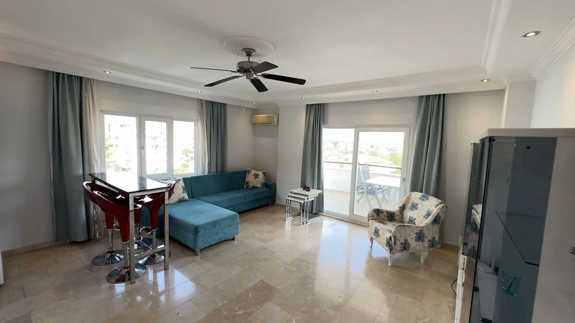 2+1 FULLY FURNISHED FLAT FOR SALE IN ALANYA CİKCİLLİ 100m²