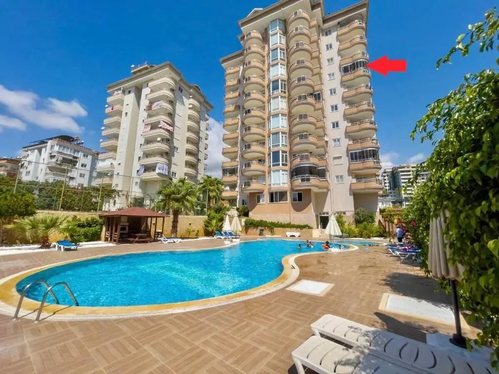 FULLY FURNISHED 2+1 APARTMENT IN THE CENTER OF ALANYA