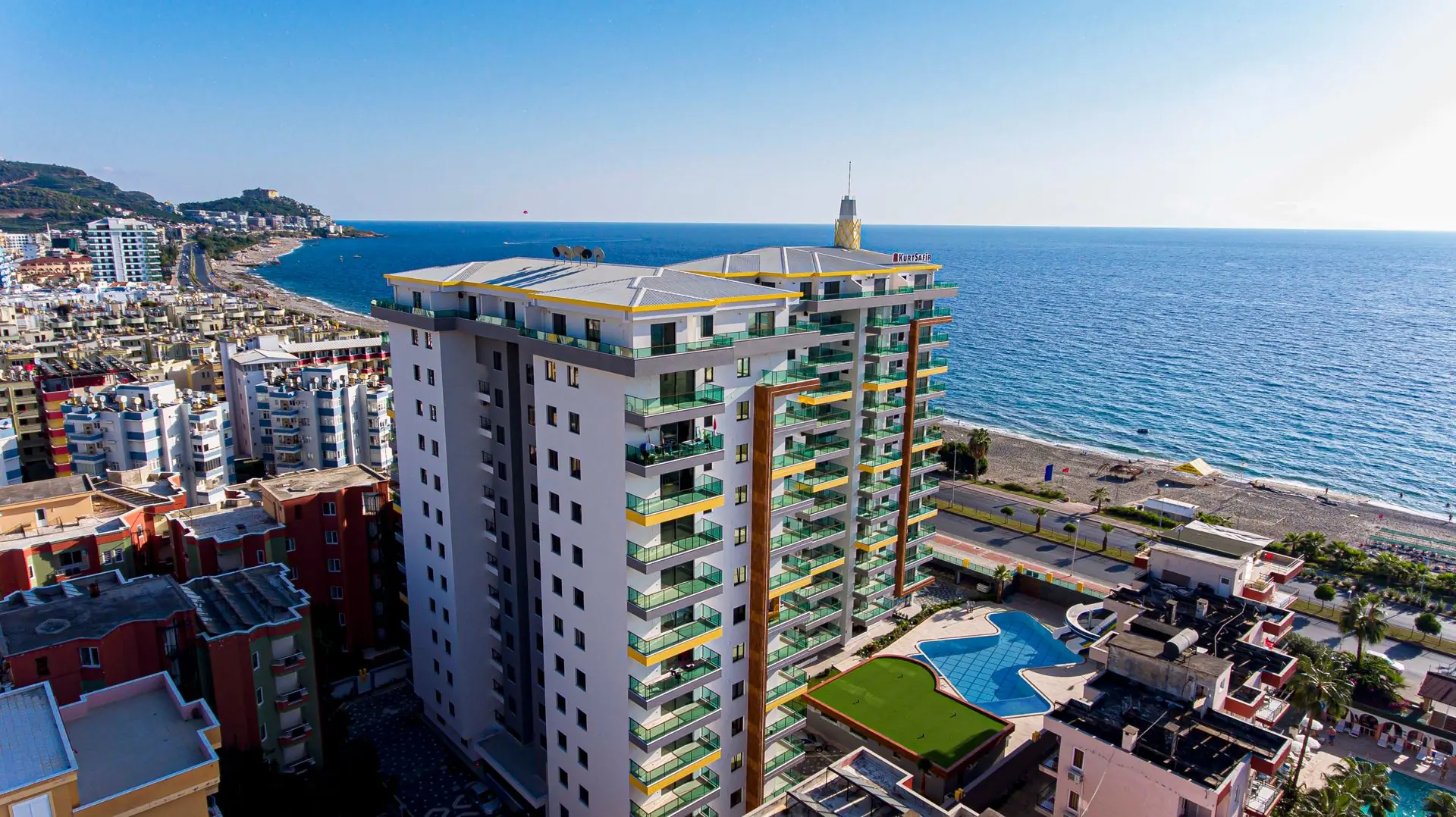 1+1 FULLY FURNISHED FLAT FOR SALE IN MAHMUTLAR ALANYA NEAR THE SEA