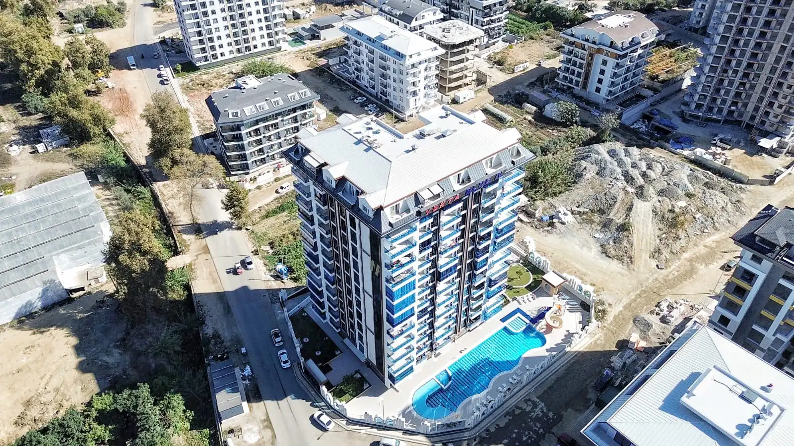 1+1 FURNISHED APARTMENT FOR SALE IN MAHMUTLAR ULTRA LUXURY SITE