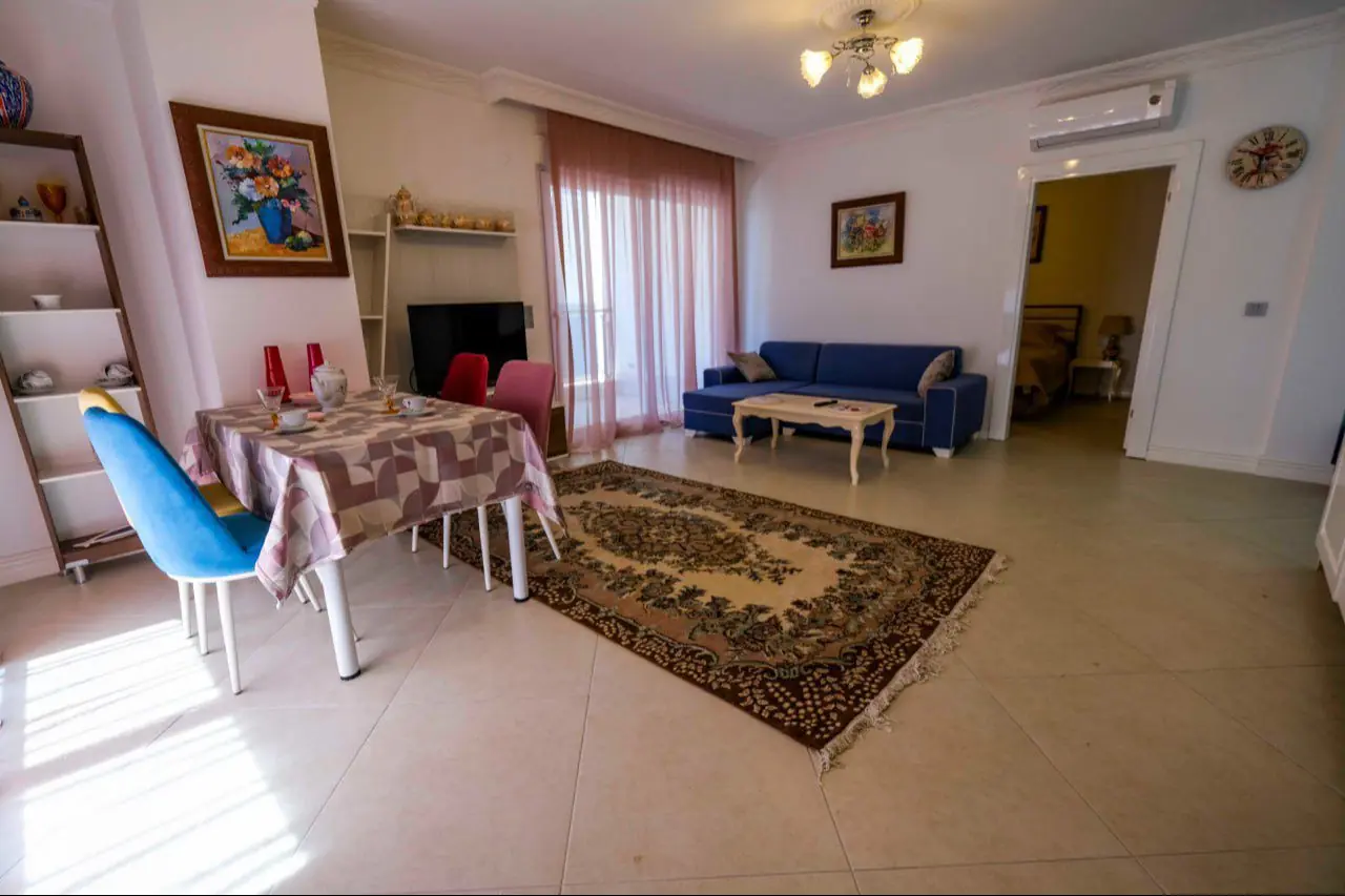 FULLY FURNISHED 1+1 / 78M² FLAT FOR SALE IN MAHMUTLAR-ALANYA